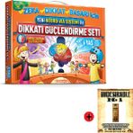 Adeda Yayıncılık Adeda 6 Yaş Dikkati Güçlendirme Seti YENİ + Kişiye Özel İsimli AHŞAP Harry Potter Kitap Ayracı
