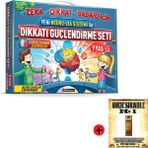 Adeda Yayıncılık Adeda 9 Yaş Dikkati Güçlendirme Seti Yeni + Kişiye Özel Isimli Ahşap Harry Potter Kitap Ayracı