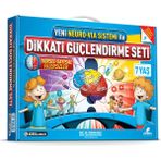 Adeda Yayıncılık Dikkati Güçlendirme Seti Neuro-Via 1. Sınıf 7 Yaş Osman Abalı