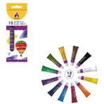 Adel 12 ml 12'li Akrilik Tüp Boya