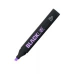 Adel Blackline Fosforlu Kalem Lila (10 Lu Paket)