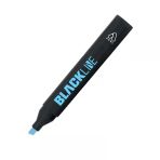 Adel Blackline Fosforlu Kalem Pastel Mavi (10 Lu Paket)