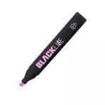 Adel Blackline Fosforlu Kalem Pastel Pembe (10 Lu Paket)