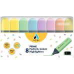 Adel Blister Prime Fosforlu Kalem Set 8 Renk