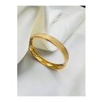 Adel Gold 14 Ayar Altın Kadın Sade Düz Kelepce Bilezik-14,80 gr