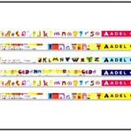 Adel Kursun Kalem Harfler - 6 Adet