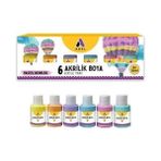 Adel Pastel 6 Renk 150 ml Akrilik Boya