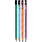 Adel Pattern 4'lü Set Kurşun Kalem