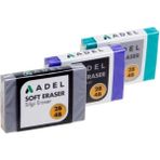 Adel Soft Silgi 2B-4B Renkli Silgi 8 cm x 17 cm x 5 cm Boyutlarında