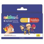 Adeland 6 Renk 25 ml Parmak Boyası