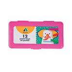 Adeland Pembe 12 Renk PP Kutu 4281835000 Yağlı Pastel Boya