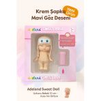 Adeland Sweet Doll Uykucu Bebek 10 Cm – Kutu 14×10×5 Cm (Krem Mavi Göz)