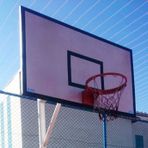 Adelinspor 105x180 2 mm Sac Panya Sabit Çember Basketbol Panya Seti