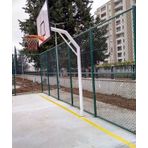 Adelinspor 105x180 Ahşap 101 Basketbol Potası Sabit Çember
