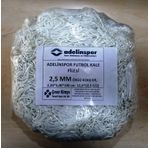 Adelinspor 2,5 mm Kord İp 5,0x2,20x0,8 m Futbol Kale Filesi