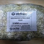 Adelinspor 3 mm Kord İpi 5,5x2,20x0,8 m Futbol Kale Filesi
