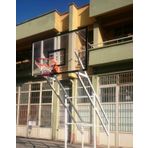Adelinspor Gold Sabit 4 Direk 105x180 10 mm Cam Basketbol Potası