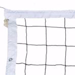 Adelinspor Silver Voleybol Filesi (Ağı) 6,5 m , 4 Tarafı Bantlı, 3 mm Çelik Halatlı, 3 mm Polyamid İp File