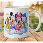 Adell 1-2291 Baby Mickey Mouse Baskılı Seramik Kupa Bardak
