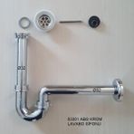 Adell Abs Krom Lavabo Sifonu