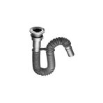 Adell Worm Uzun Körüklü Lavabo Sifonu(40cm/50cm)