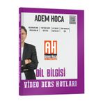 Adem Hoca Tüm Sınavlar İçin Dil Bilgisi Video Ders Kitabı Kr Akademi Yayınları