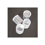 Adem Koç 25 Mm Pvc Sandalye Profil Ayak Pabucu Sessiz Yumuşak - Şeffaf (4 Adet)