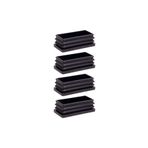 Adem Koç 4'lü 40x80 mm Plastik Dikdörtgen İçe Geçme Profil Tapası