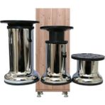 Adem Koç Plastik Ayarlı Metal Dolap Vestiyer Komidin Baza Ayağı (4 Adet) - 12 cm