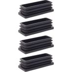 Adem Koç Plastik Dikdörtgen Içe Geçme Profil Tapası (Kutu) 4'lü - 50x120 mm