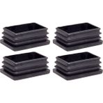 Adem Koç Plastik Dikdörtgen Içe Geçme Profil Tapası (Kutu) 4'lü - 50x90 mm