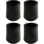 Adem Koç Plastik PVC 21 mm Sandalye Profil Sessiz Yumuşak 4 Adet Ayak Pabucu