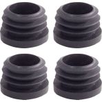 Adem Koç Plastik Yuvarlak Içe Geçme Profil Tapası (Kutu) (4 Adet) - 48 mm
