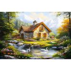 Aden Dekoratif Manzara Kanvas Tablo - 40X60