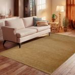 Aden Leona 1 Altın Makinada Yıkanabilir Şönil Dokuma 100x150 cm Halı