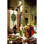 Aden Osmanlı Halı Tüccarı Kanvas Tablo - 50X70