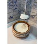 AdenArtpottery Doğal Toprak Yoğurt Mayalama Güveci Kapaklı 2.2 L 20 Cm
