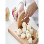 Adeno Güvenli Ahşap Çocuk Bıçağı + Okul Öncesi Ahşap Ritim Çubuğu 1çift Müzik Aleti Set Montessori