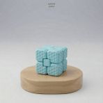 Adens Shop Sonsuz Küp / Stres Atıcı, Eğlenceli ve Taşınabilir Fidget Oyuncağı - Mavi