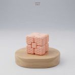 Adens Shop Sonsuz Küp / Stres Atıcı, Eğlenceli ve Taşınabilir Fidget Oyuncağı - Pembe