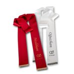 ADENZ Kişiye Özel Baskılı Takı Kurdelesi - Gelin Damat Saten 6 Cm X 2mt Takı Kurdele