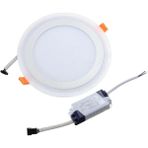 Adet Çift Renkli Hero LED Panel 6+3 Watt 14,5 cm Mavi - Beyaz Iki Renkli Tavan Spot Lambası