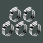 Adet Hortum Kelepçesi Tork Ayarlı 22X36 mm Paslanmaz Çelik Boru Metal Kelepçe Ayarlanabilir Klip