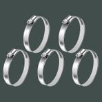 Adet Hortum Kelepçesi Tork Ayarlı 28X48 mm Paslanmaz Çelik Boru Metal Kelepçe Ayarlanabilir Klip