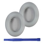 Adhiper WH-1000XM4 Kulak Yastığı, Sony WH-1000XM4 Kablosuz Kulaklık ile Uyumlu, Kulaklık Yastığı, Kulaklık Yastığı, Yedek Parçalar, Kulak Kapakları, Onarım Parçaları (Gri)