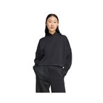 adidas 3 Stripes Hoody Kadın Günlük Sweatshirt JX2701 Siyah