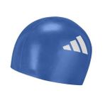 adidas 3-Stripes Swim Cap Kids - royal blue/white Çocuk Bonesi IA8304