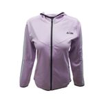 Adidas A0778 Beyaz Kadın Dalgıç Kolu Şeritli Tam Fermuarlı Sweatshirt