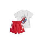 adidas adidas X Marvel Spider-Man Set Bebek T-Shirt Beyaz