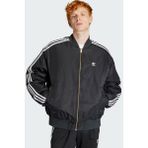 Adidas Adilenium Oversize Reversible Bomber Jacket Erkek Çift Traflı Geniş Kalıp Bomber Ceket Siyah-Mavi - Siyah - Mavi - XL